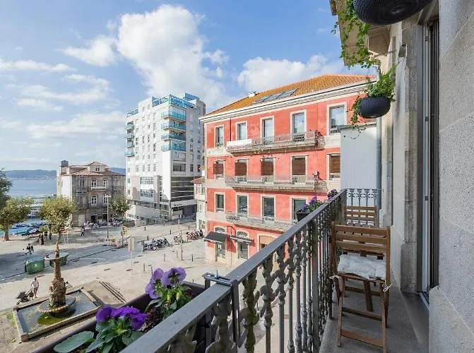 Refugio De Paz Y Encanto En El Corazon De Con Vistas Al Mar Appartement